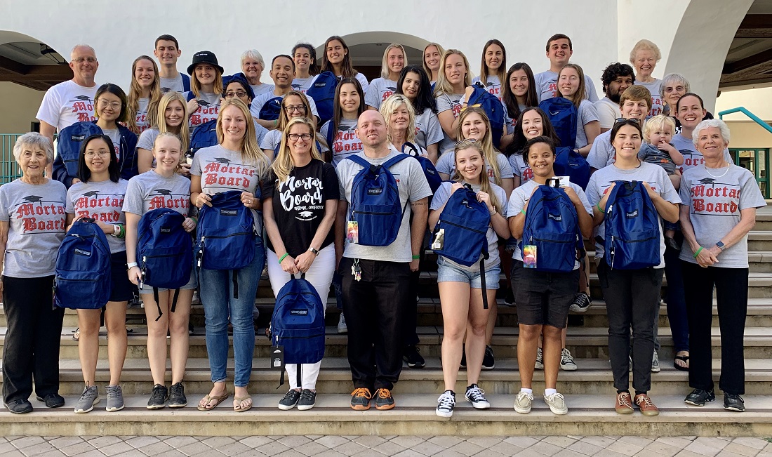 Backpack Stuffing Group Photo